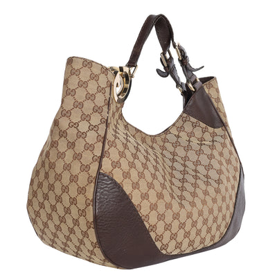 Charlotte Canvas Hobo Bag