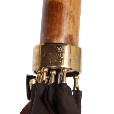 LV Monogram Parasol Silk Umbrella