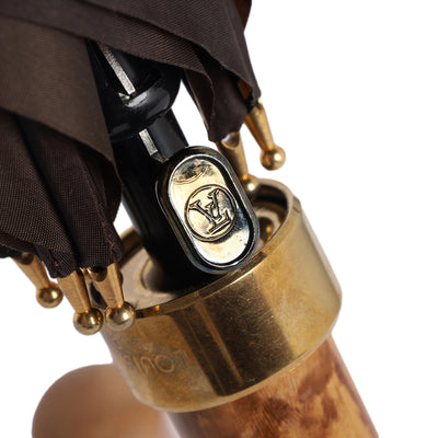 LV Monogram Parasol Silk Umbrella