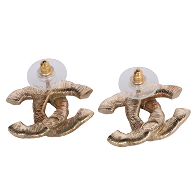 COCO Mark rhinestone earring Metal Ladies