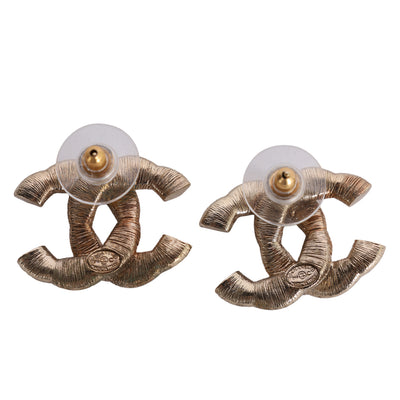 COCO Mark rhinestone earring Metal Ladies