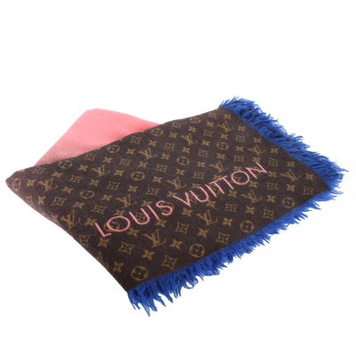 Silk Monogram Square Scarf Multicolor