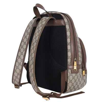 GG Supreme Monogram Ophidia Day Backpack Brown