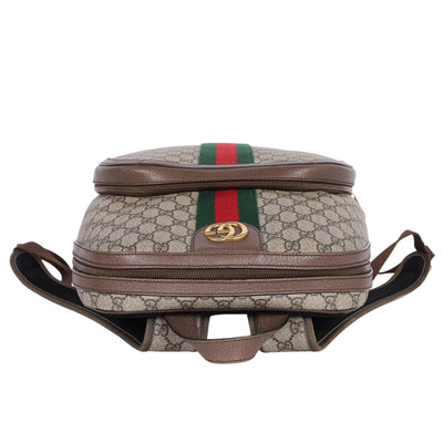 GG Supreme Monogram Ophidia Day Backpack Brown
