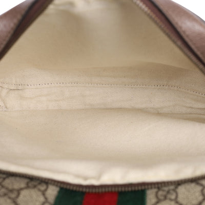 GG Supreme Monogram Ophidia Day Backpack Brown