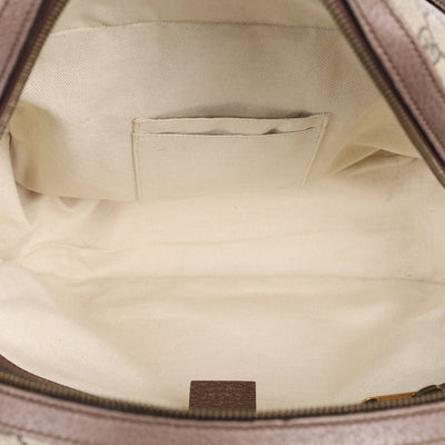 GG Supreme Monogram Ophidia Day Backpack Brown