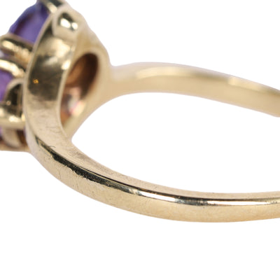 Amethyst Ring Yellow Gold 6.5