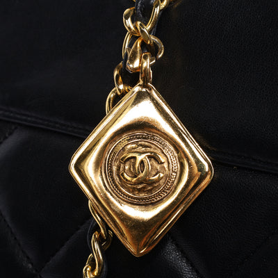 Quilted Lambskin Leather Shoulder Bag