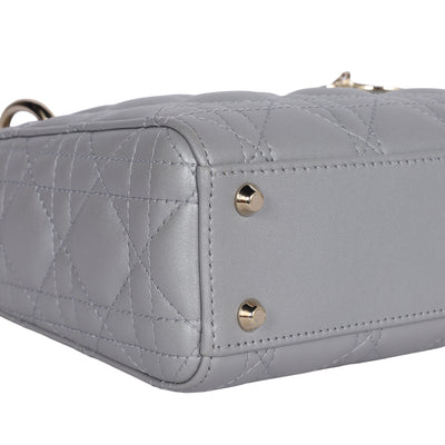 Lady Dior Chain Bag Cannage Quilt Lambskin Mini