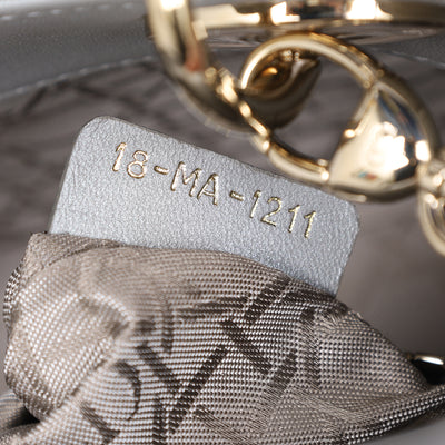 Lady Dior Chain Bag Cannage Quilt Lambskin Mini