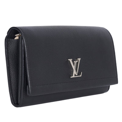 Lockme Calfskin Leather Wallet