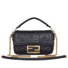 FF Embossed 1974 Mini Baguette Shoulder Bag