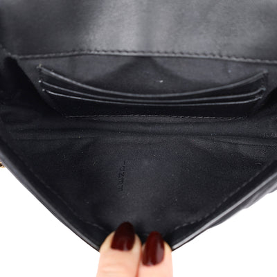 FF Embossed 1974 Mini Baguette Shoulder Bag