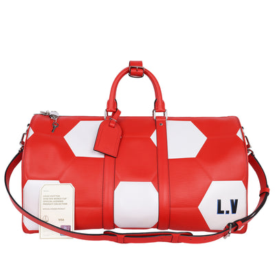 Keepall 50 Fifa World Cup Epi Red & White