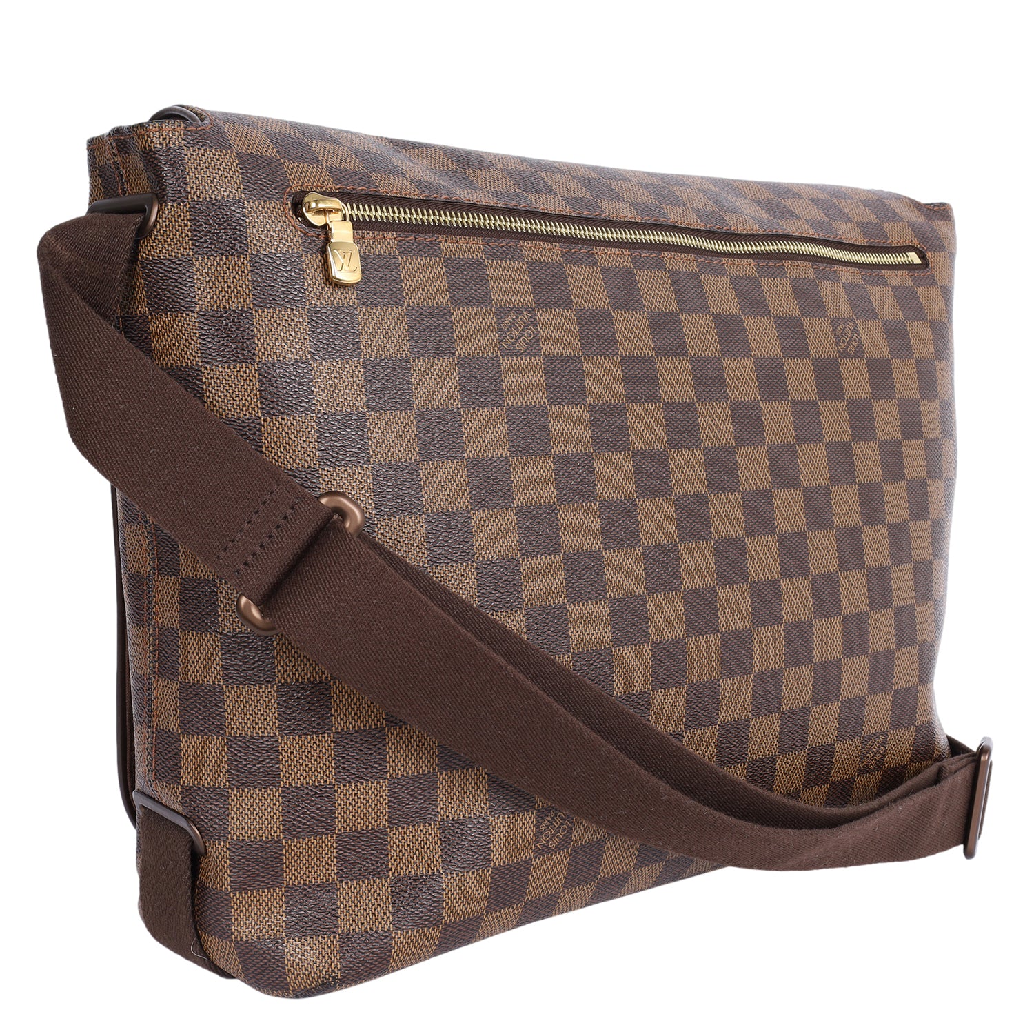 Louis Vuitton Damier Ebene Brooklyn GM Messenger Bag (Authentic 