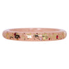 Pink Enamel Bangle Bracelet (Authentic Pre-Owned)