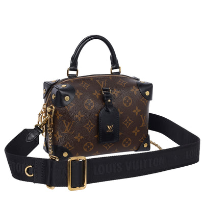 Monogram Petite Malle Souple Black