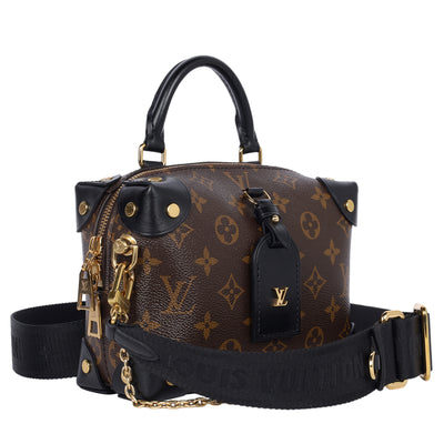 Monogram Petite Malle Souple Black