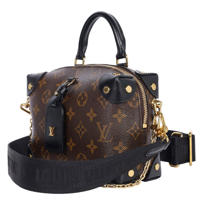 Monogram Petite Malle Souple Black