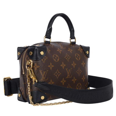 Monogram Petite Malle Souple Black