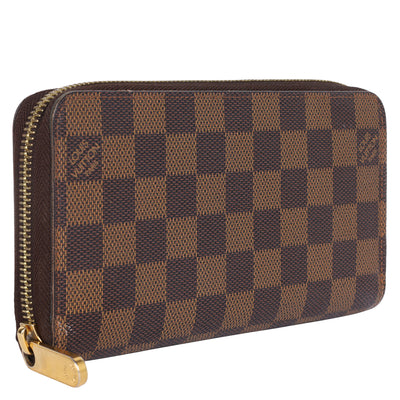 Damier Ebene Zippy Wallet
