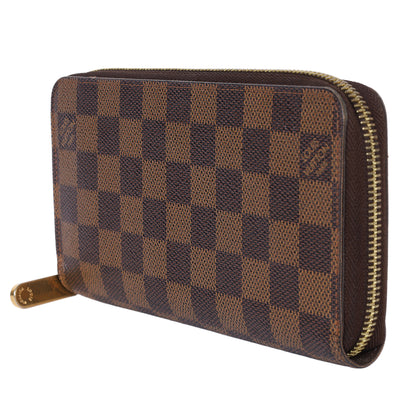 Damier Ebene Zippy Wallet