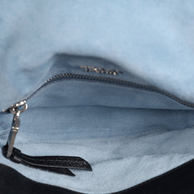 Leather Etiquette Studded Bag