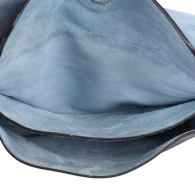 Leather Etiquette Studded Bag