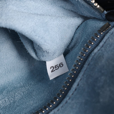 Leather Etiquette Studded Bag