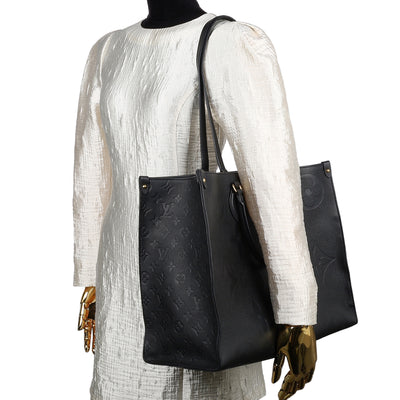 OnTheGo GM Black Monogram Empriente Black