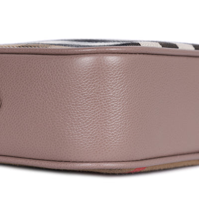 Calfskin House Check Camera Bag