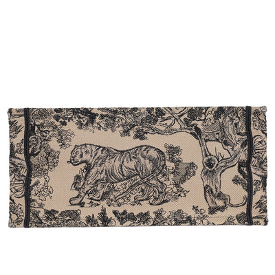 Book Tote Embroidered Canvas Medium