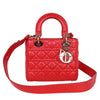 Lambskin Cannage ABC Lady Dior Red