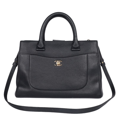 Grained Calfskin Medium Neo Executive Shopper Tote