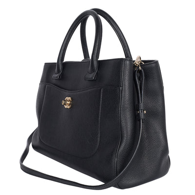 Grained Calfskin Medium Neo Executive Shopper Tote
