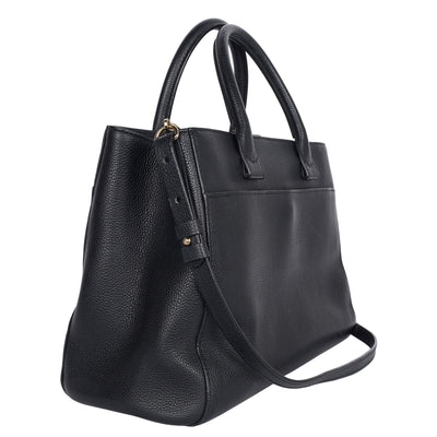 Grained Calfskin Medium Neo Executive Shopper Tote