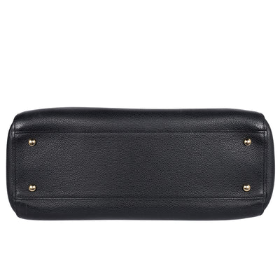 Grained Calfskin Medium Neo Executive Shopper Tote