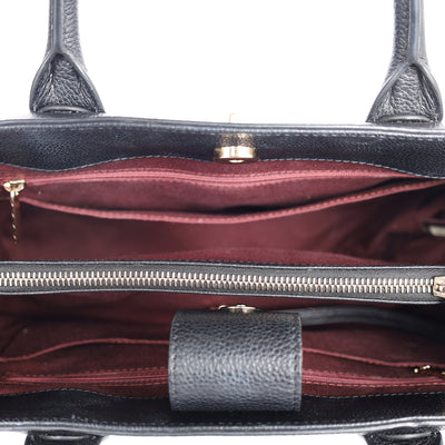 Grained Calfskin Medium Neo Executive Shopper Tote