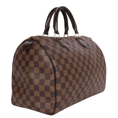 Speedy 30 Damier Ebene Brown