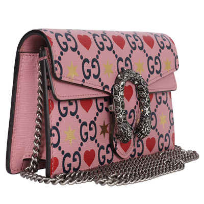Calfskin Valentine's Day Exclusive Super Mini Dionysus Shoulder Bag