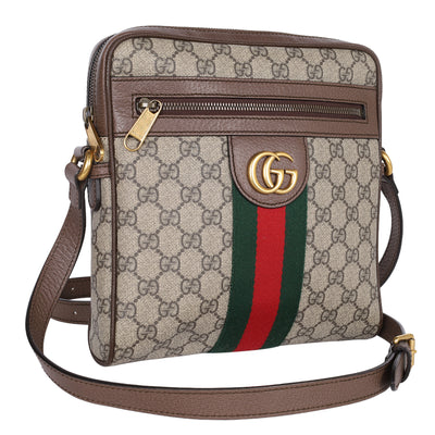 GG Supreme Monogram Web Ophidia Messenger Bag