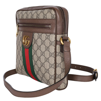GG Supreme Monogram Web Ophidia Messenger Bag