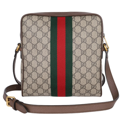 GG Supreme Monogram Web Ophidia Messenger Bag