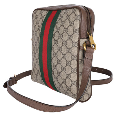GG Supreme Monogram Web Ophidia Messenger Bag