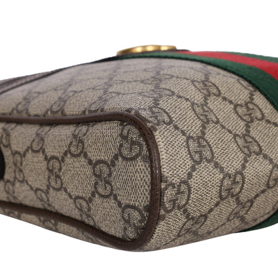 GG Supreme Monogram Web Ophidia Messenger Bag