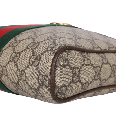 GG Supreme Monogram Web Ophidia Messenger Bag