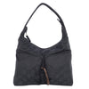GG Nylon and Leather Double Pocket Hobo Shoulder Bag Black (Authentic Pre-Owned)