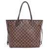 Damier Ebene Neverfull MM Tote (Authentic Pre-Owned)