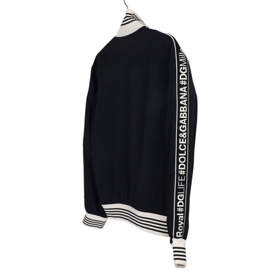 Embellished Cady Zip Sweat Jacket