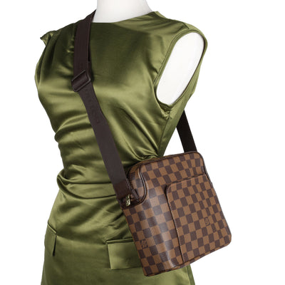 Damier Ebene Olav PM Messenger Bag